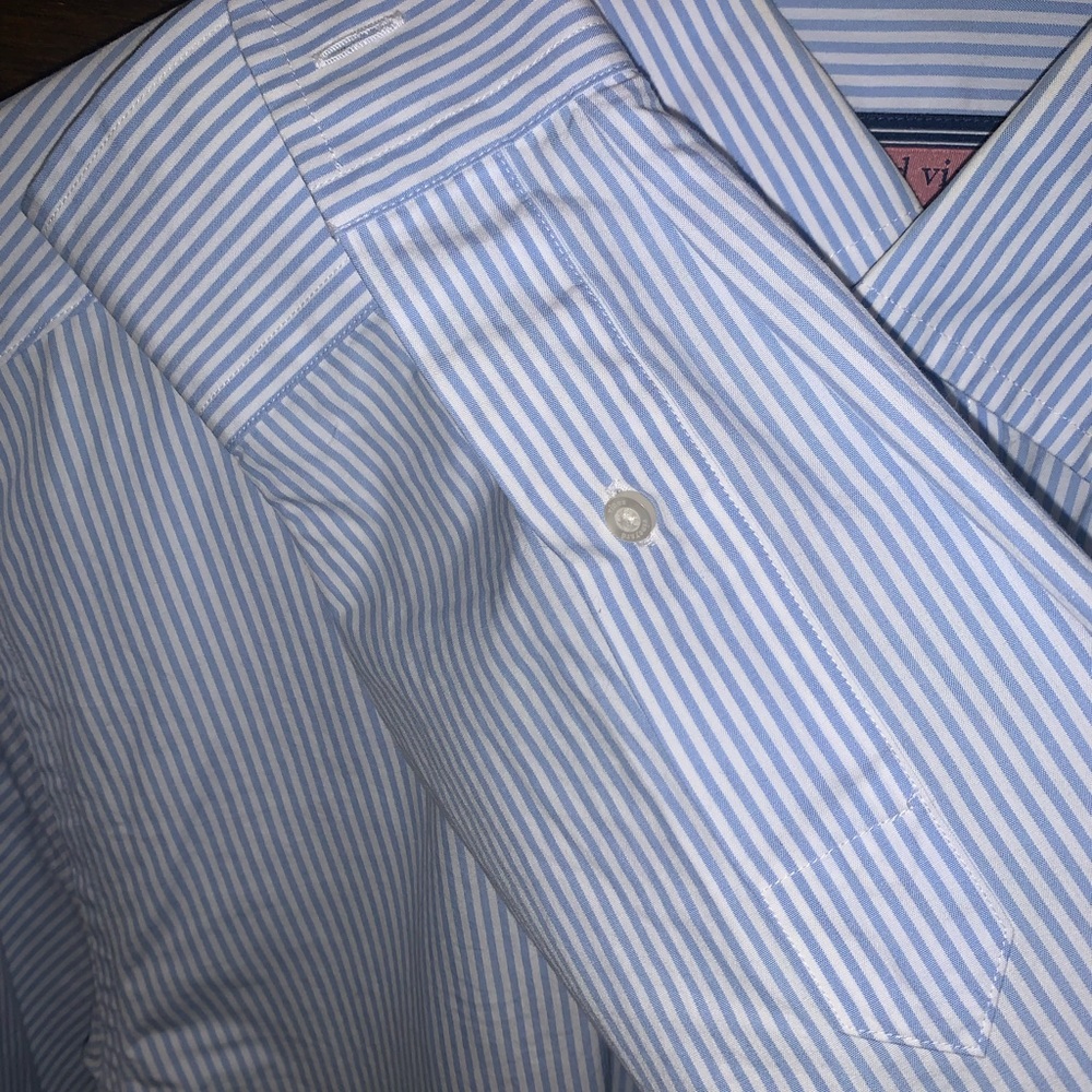 Vineyard Vines Striped Button Down - image 3